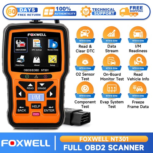 Foxwell nt301 obd2 scanner - foxwell,