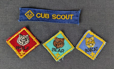 3 CUB SCOUT Rank Program Badge