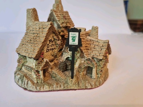 David winter cottages green - winter,