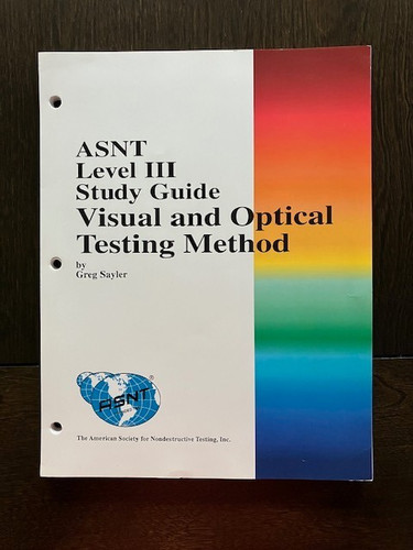 Ndt asnt level iii - iii, visual
