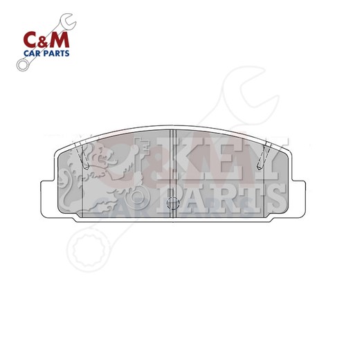 Rear brake pads set - brake, mazda