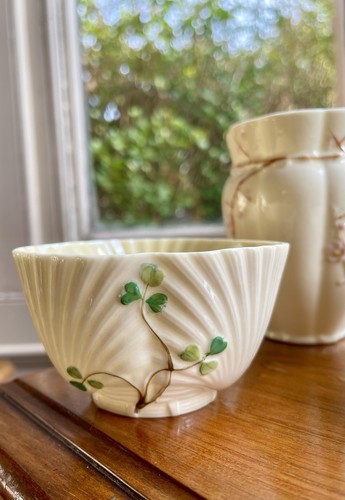 Belleek ireland shamrock - ireland,