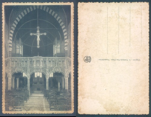 Interior catholic church - a,