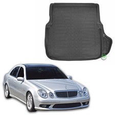 Boot Tray Liner Car Mat Heavy Duty for Mercedes E-Class W211 Saloon 02-09 SCOUTT