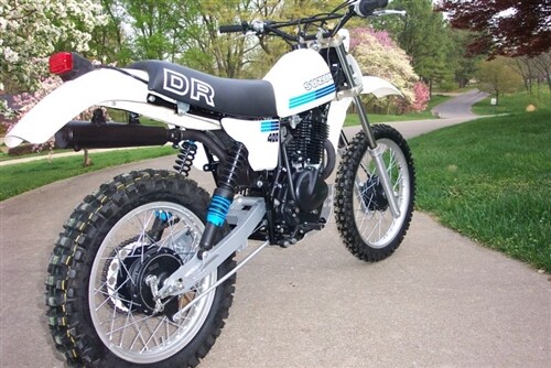 Vintage suzuki dr400 seat - suzuki,