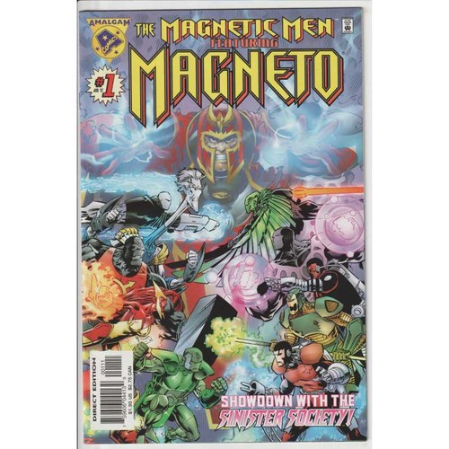 Amalgam comics magnetic men - comics,