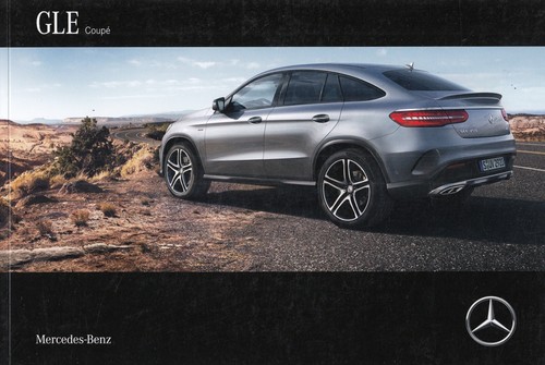 Mercedes gle coupe brochure - mercedes,