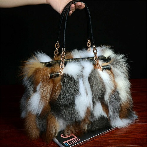 New genuine fox fur - new,