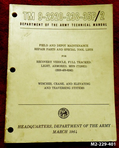 1964 light armored m578 - 1964, armored,