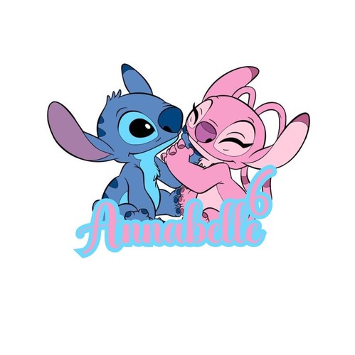 Angel and stitch - and,