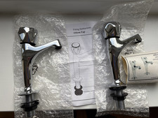 Sink pillar taps B&Q Athens /
