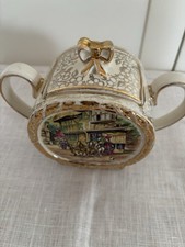 Sadler Sugar/Teabag Pot with