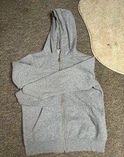 Grey Primark Hoodie Women’s Zip Up Size S