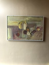 Swedish Mid Century Oil Painting