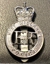Obsolete West Midlands Constabulary Cap Badge Post 1952