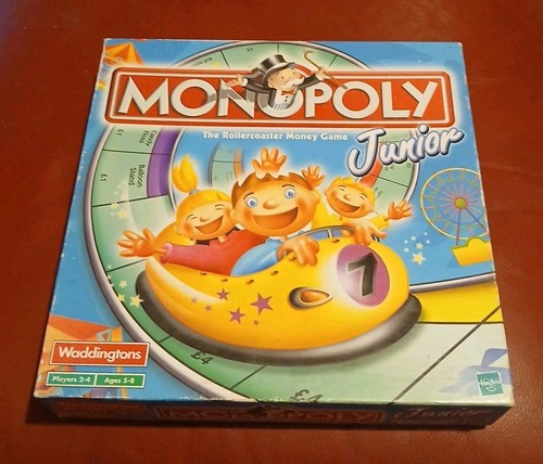 Monopoly junior board game - monopoly,