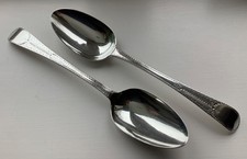 Pair Georgian Sterling Silver