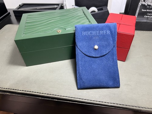 Rolex green presentation - presentation, watch