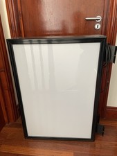 Double sided black powdered coated aluminium outdoor light box