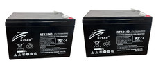 2 x 12V 14AH (UPRATED 12A) Batteries, Oset Spider 16.0 Electric mini trials bike