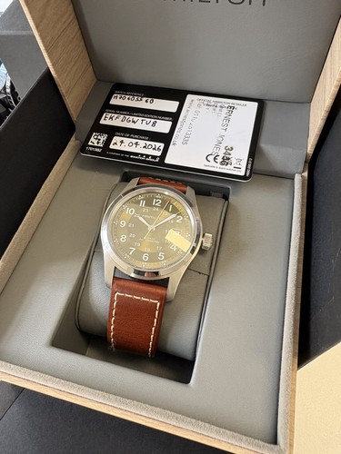 Hamilton khaki field automatic - hamilton,