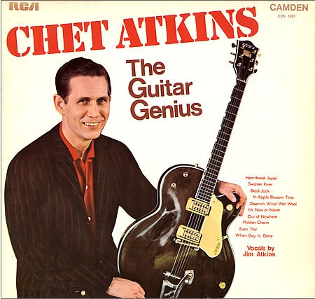 Chet atkins guitar - chet, genius