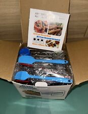 13Pcs Air Fryer Accessories Set Baking Pan Rack Grill Pizza Tray Chips Home Tool