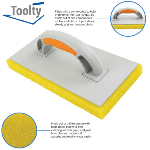 Sponge float plastering - float,
