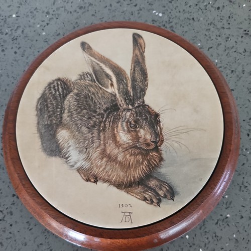 Ceramic circular plaque - ceramic, in