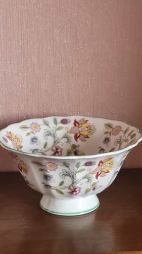Minton haddon hall footed - hall, bowl