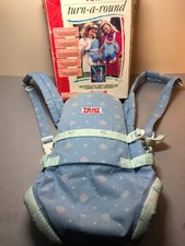 Vintage Tomy Turn-a-round Snugli Baby Carrier 0-9 Months 0-9 Kg (21 Lbs) VGC