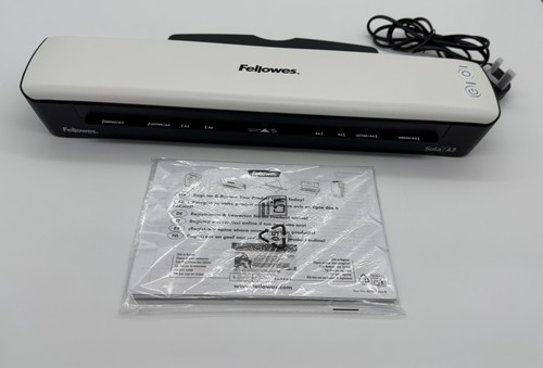 Fellowes sola laminator - a3,