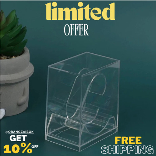 Clear acrylic watch display - acrylic,