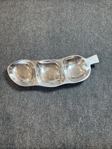 Pewter compartment relish - 3,