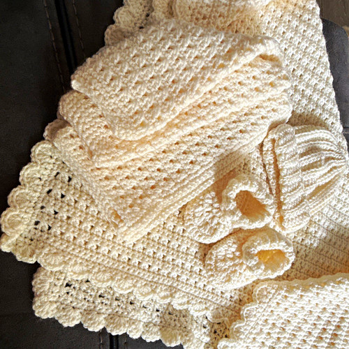 Handmade white newborn acrylic - newborn,