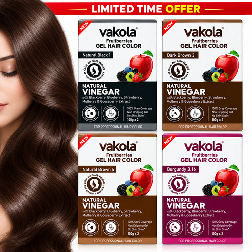 200ml vakola hair dye gel - 200ml,
