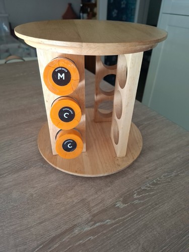 Spice rack caddy - rack/caddy, position