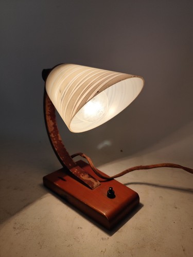 Art deco tulip table - art, lamp