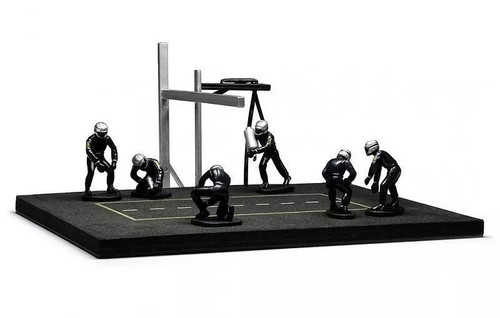 Pit stop set blue - set,