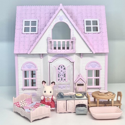 Sylvanian families red roof - red,