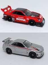 Two Mint New Hot Wheels Nissan