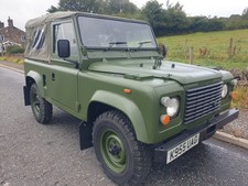 Land Rover Defender 90  2.5 Diesel  1992  Ex MOD  Only 32,000 miles (53k klm)