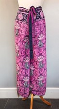 Plus Size Tie Wrap Palazzo