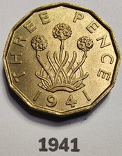 1941 King George VI Brass 3d