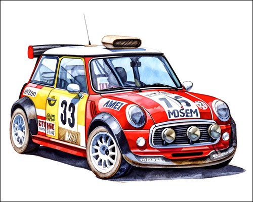 Mini cooper rally - mini,