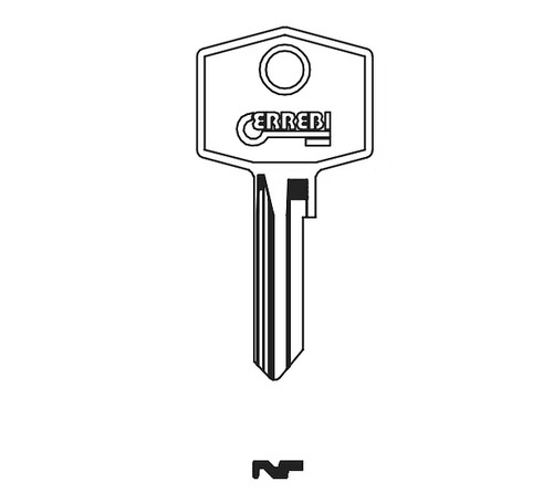 Union key blank for - 2x,