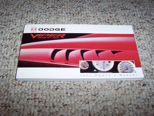 2005 dodge viper srt10 - dodge,