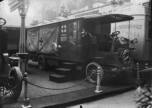 Ambulance the red cross - the,