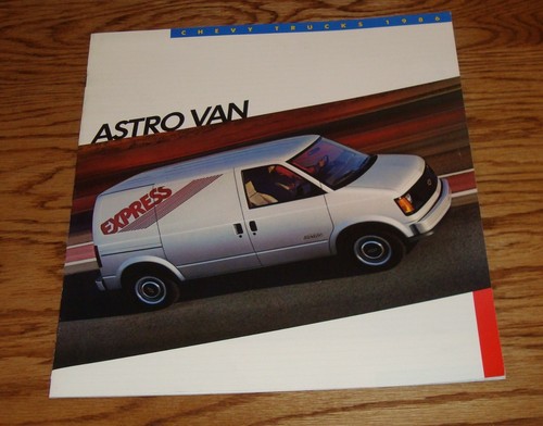 Original 1986 chevrolet - chevrolet, astro