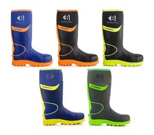 BUCKLER BUCKBOOTS BBZ8000 NEW STYLE SAFETY WELLIES BOOTS ANKLE PROTECTION S5